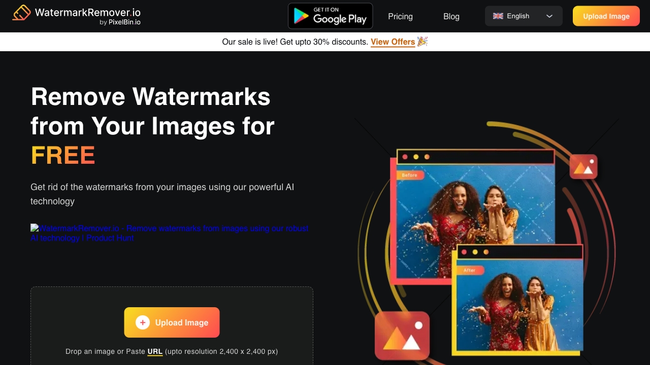 Watermark Remover banner