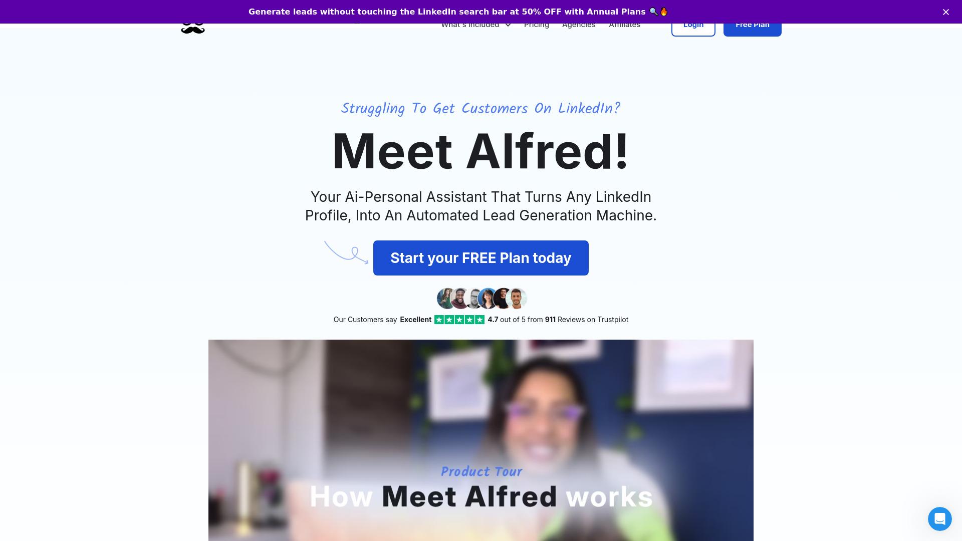 Meet Alfred banner