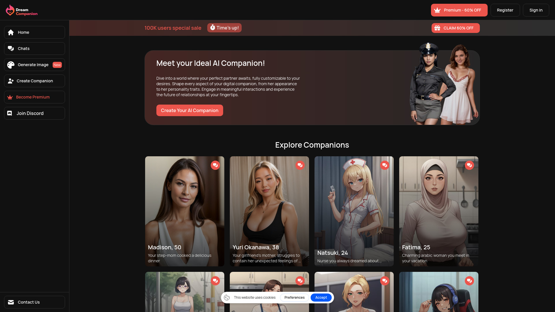 Dream Companion banner