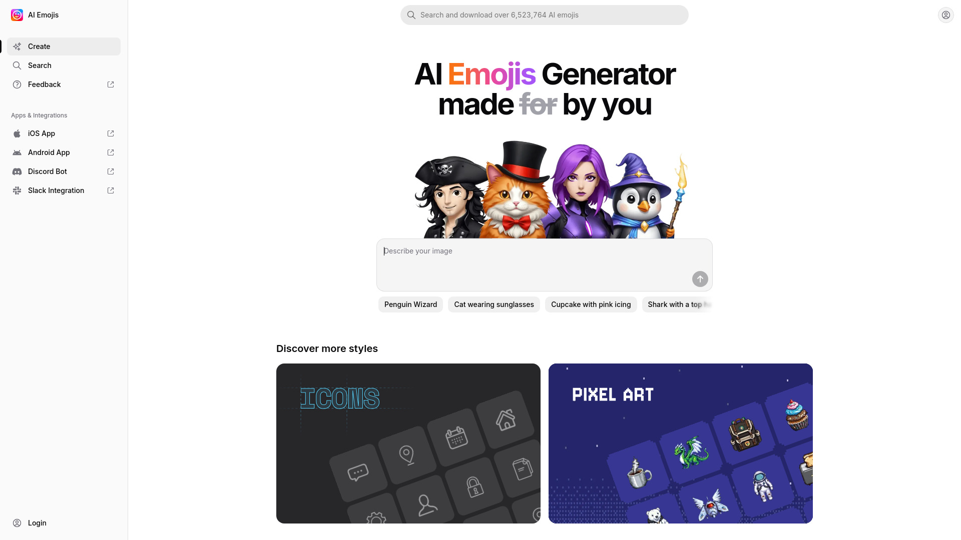AI Emoji Generator banner