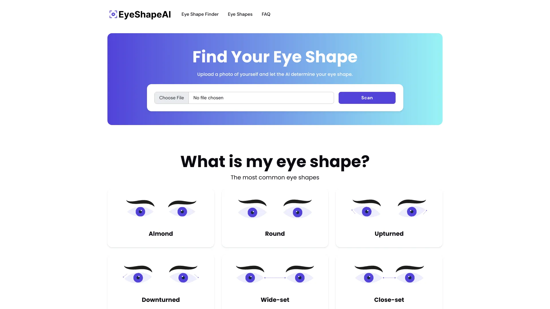 Eye Shape AI banner