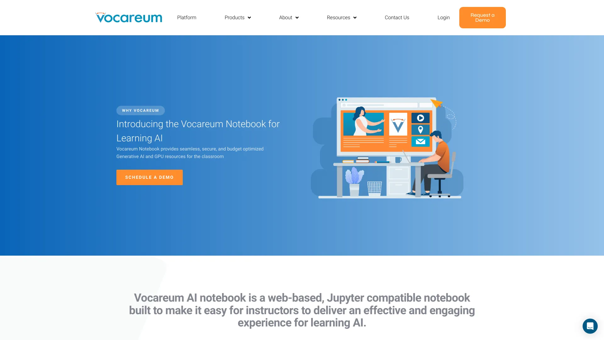 Vocareum banner