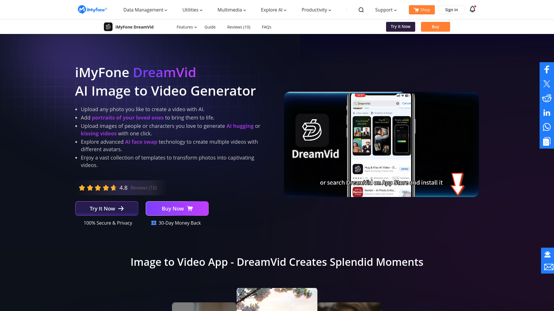DreamVid banner