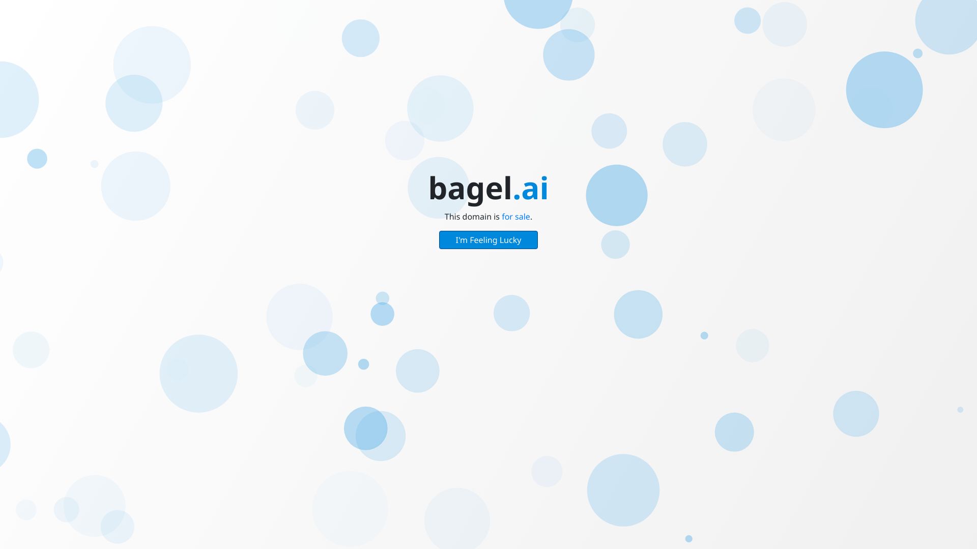 Bagel AI banner