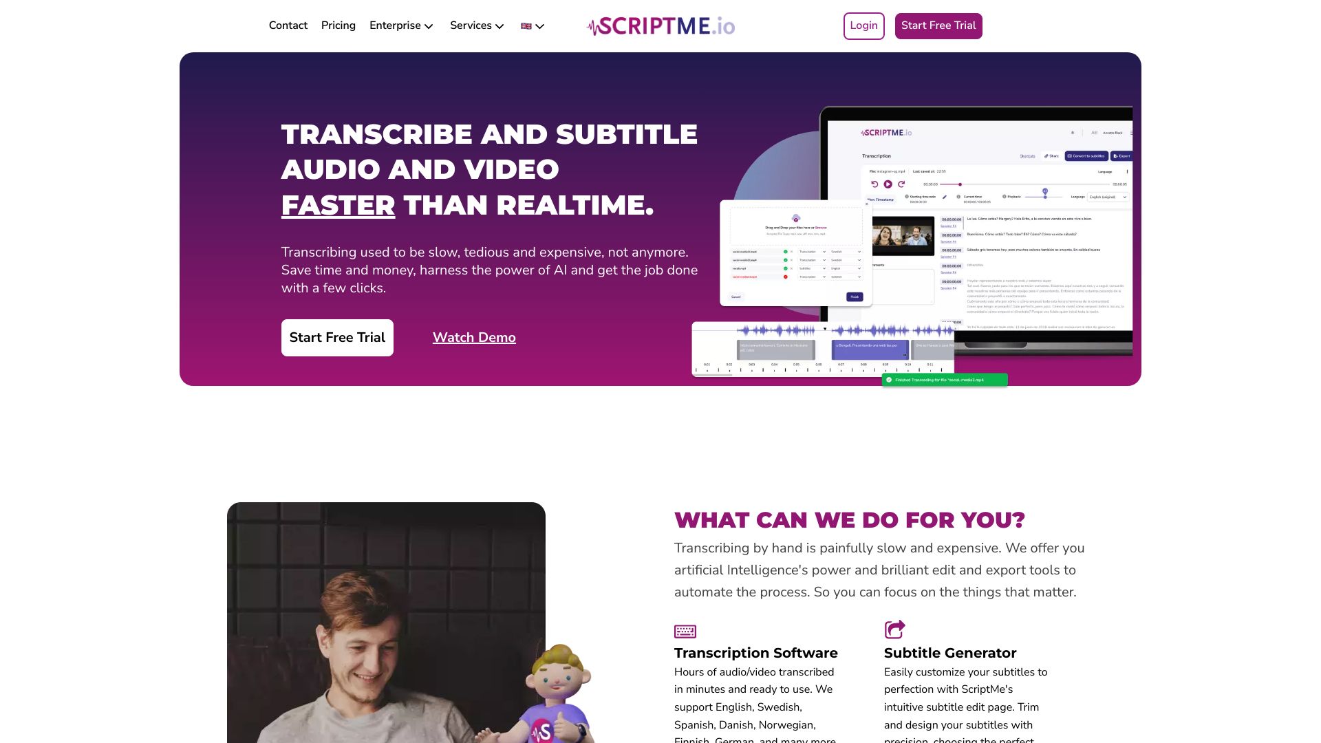 ScriptMe banner