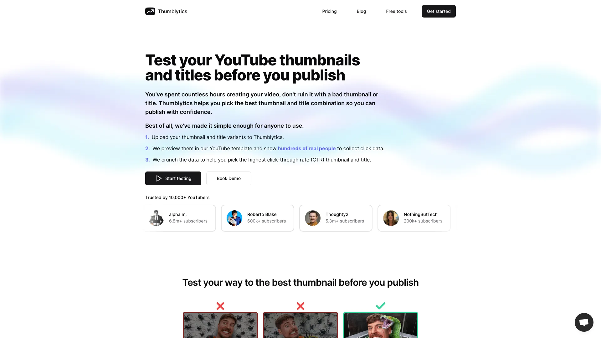 Thumblytics banner