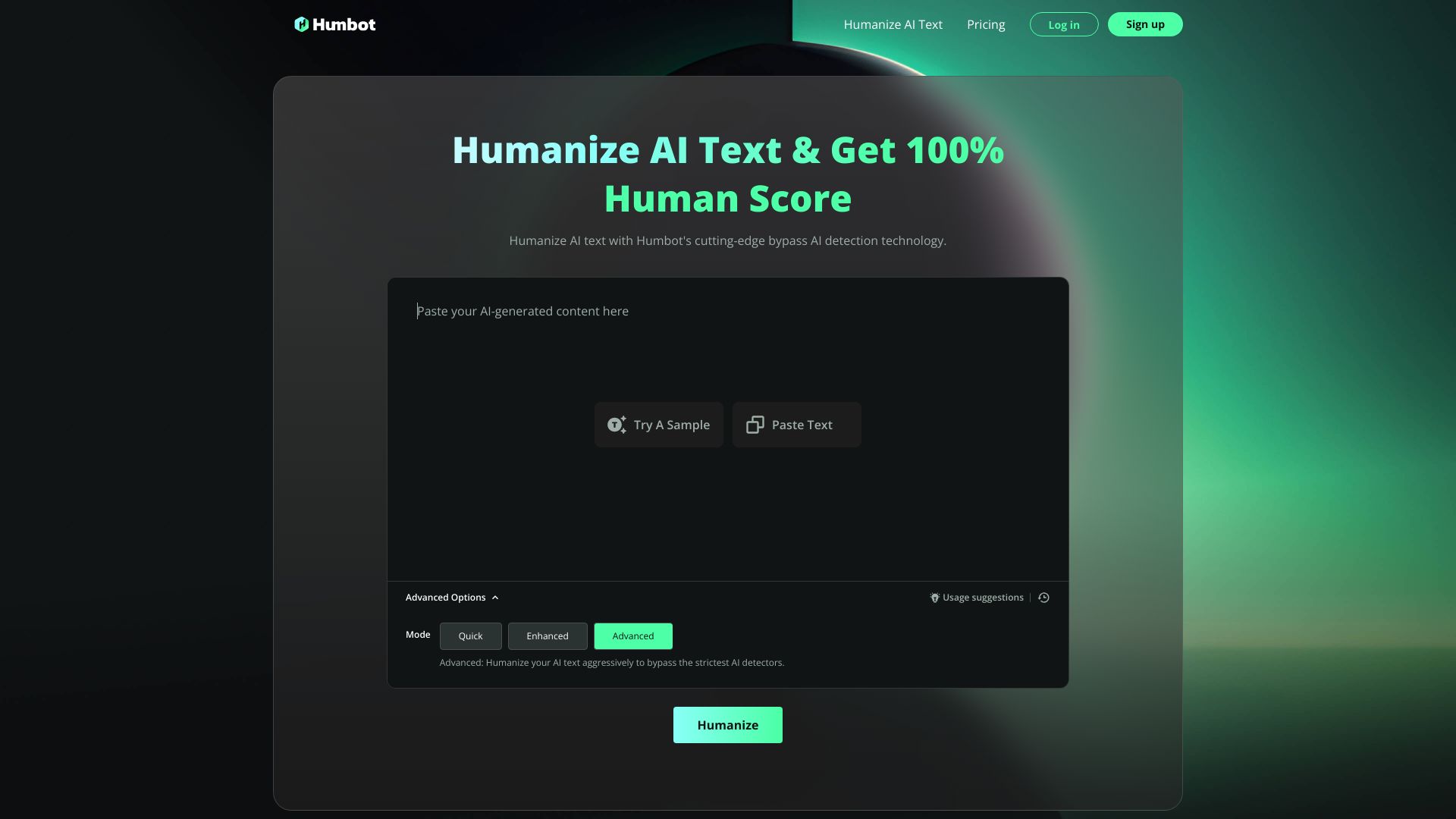 Humbot banner