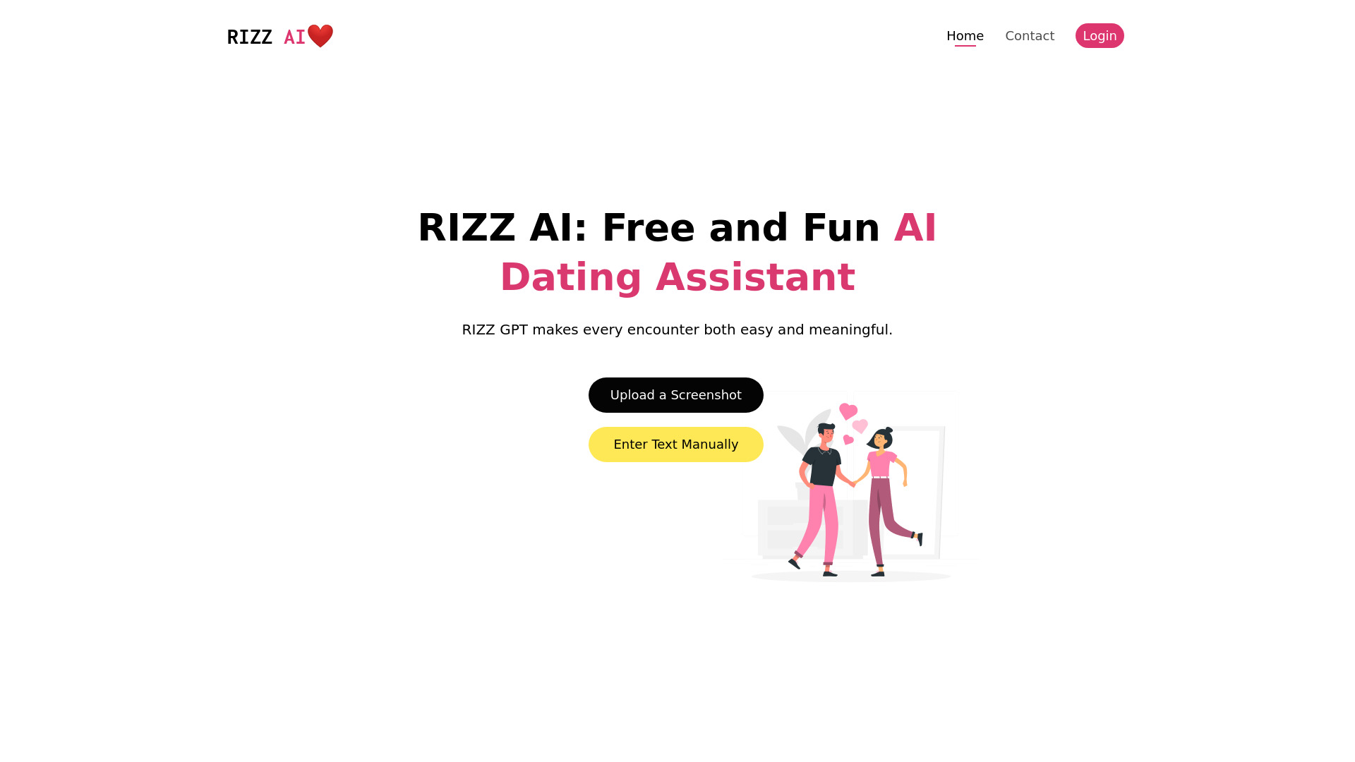 RIZZ AI banner
