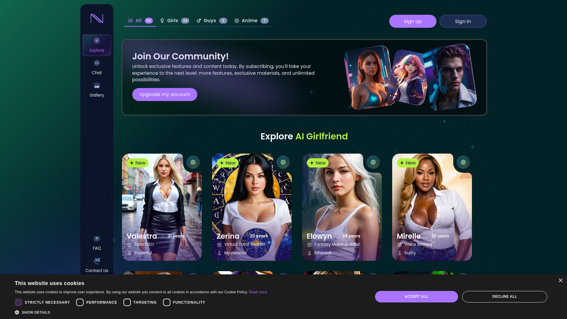 Infatuated AI banner