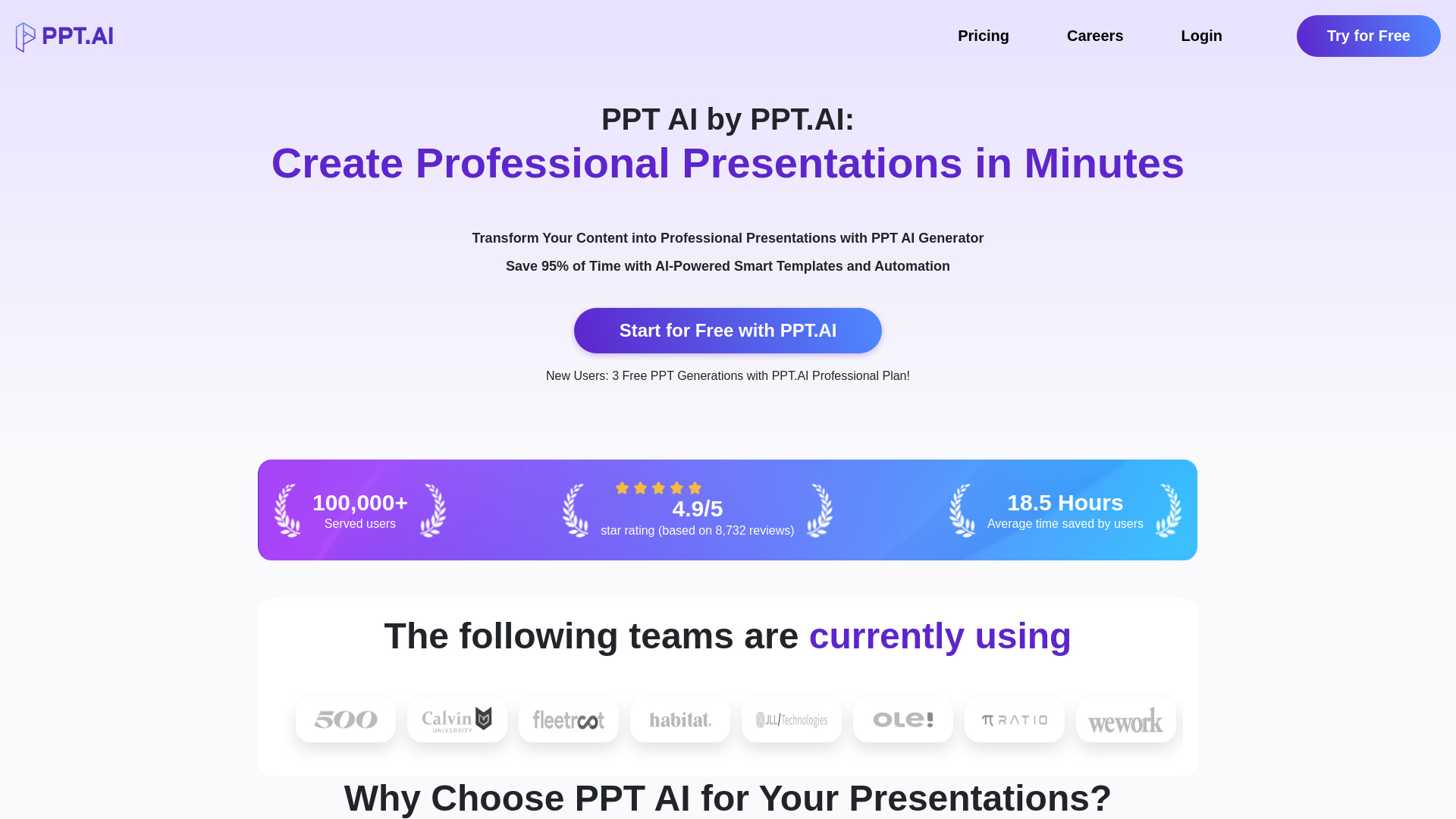 PPT AI banner