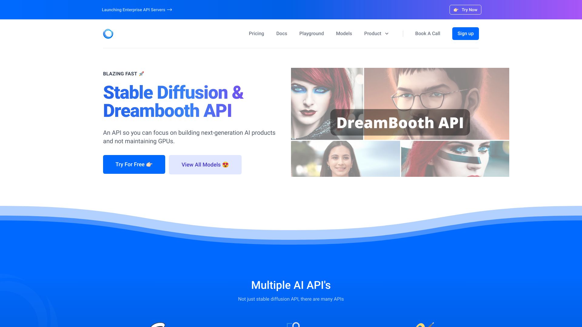 stable diffusion api banner