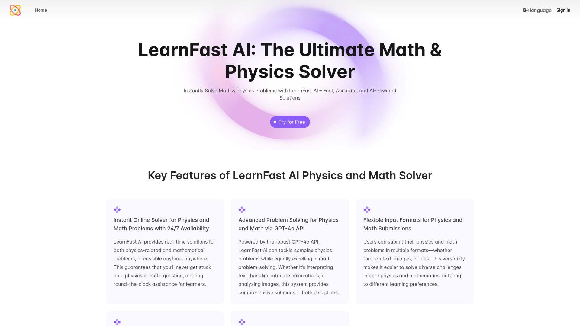 LearnFast AI banner