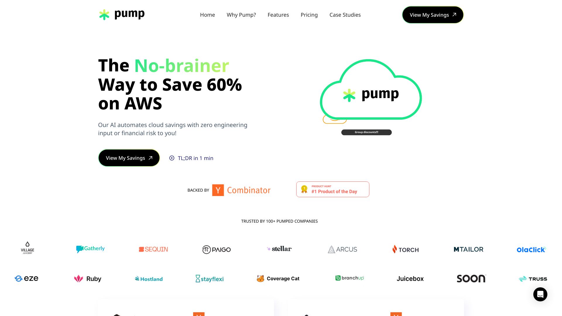 Pump banner