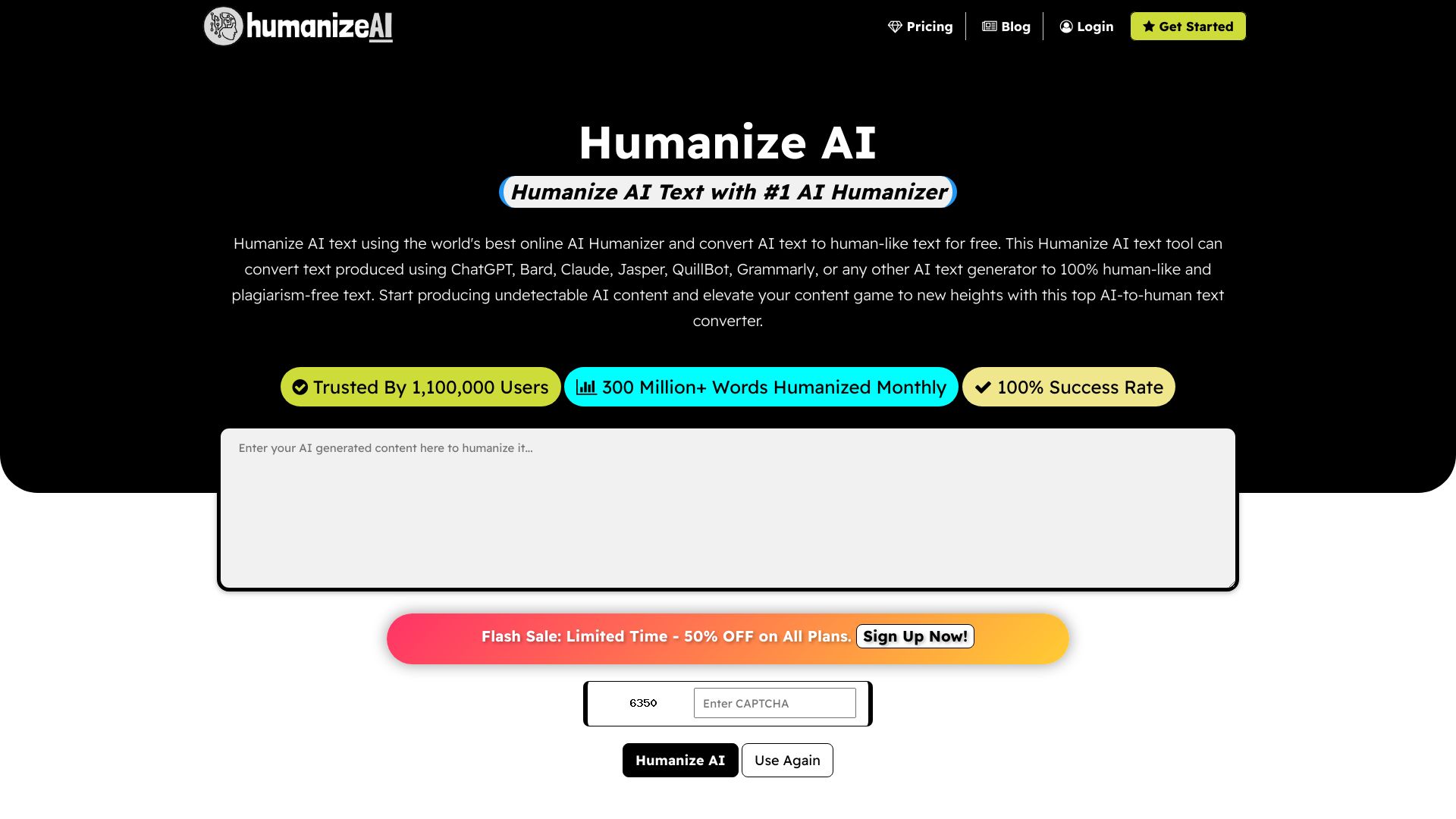 Humanize AI banner