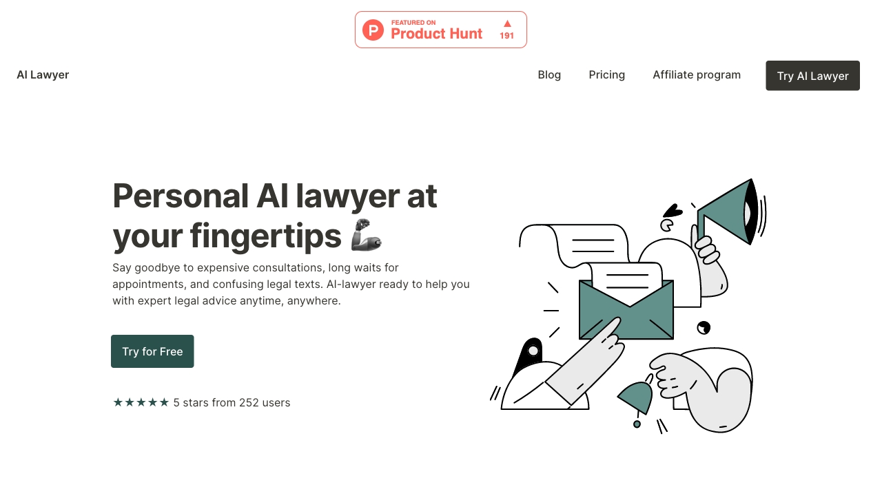 AI Lawyer banner
