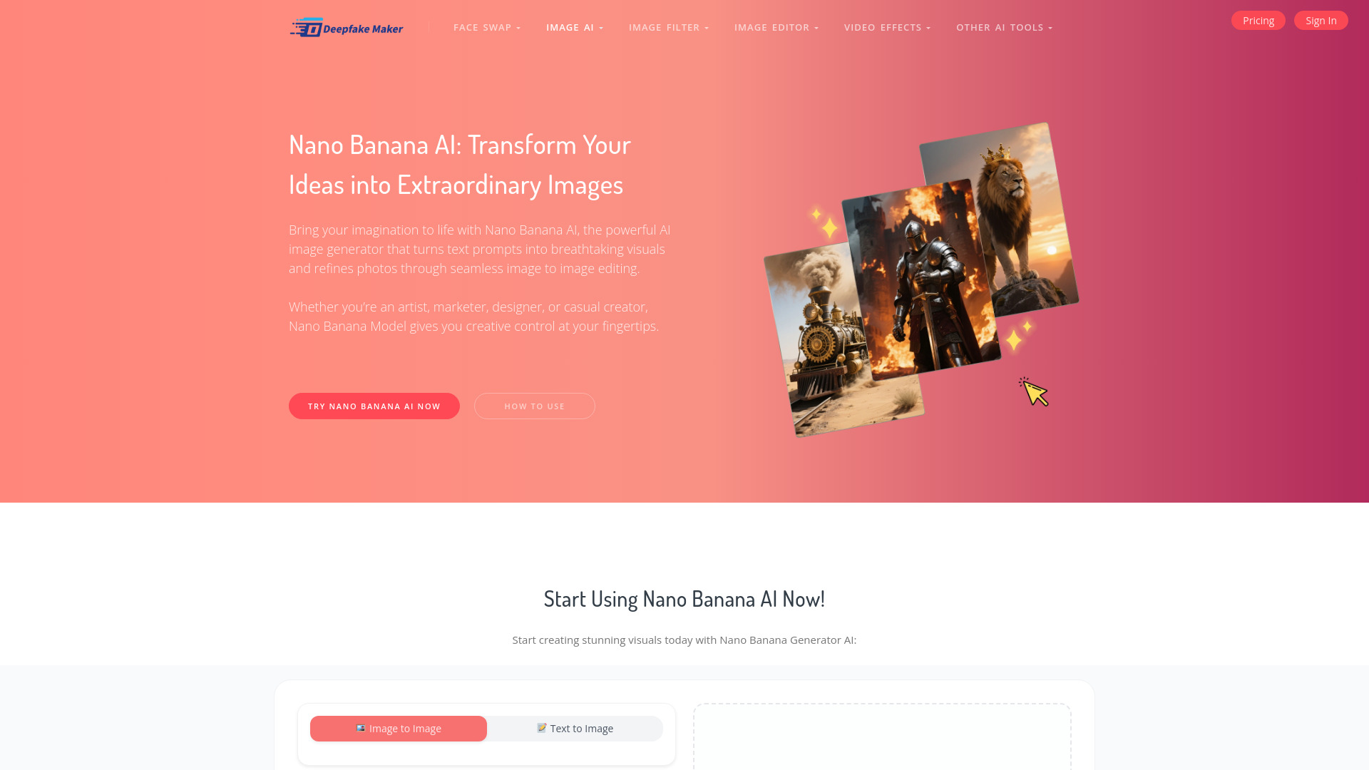 Deepfake Maker banner