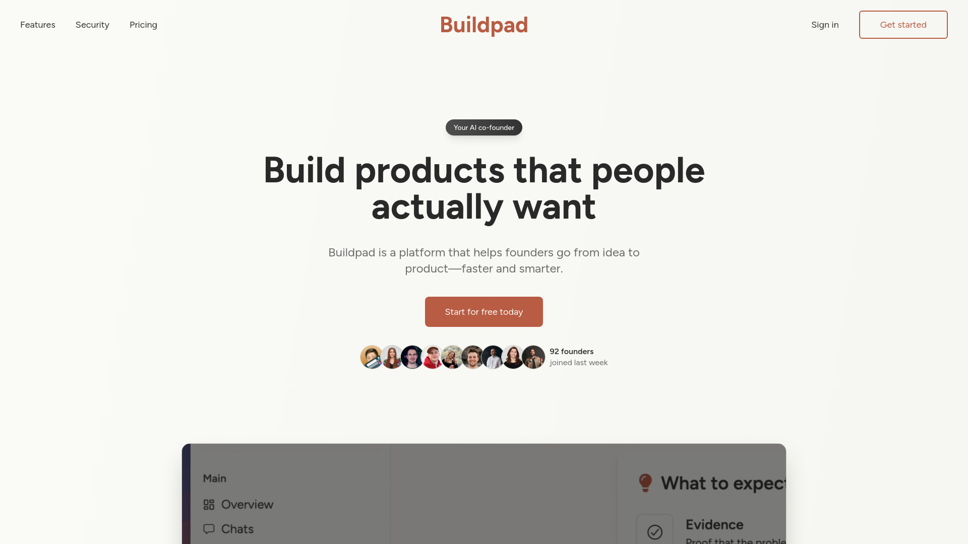 Buildpad banner