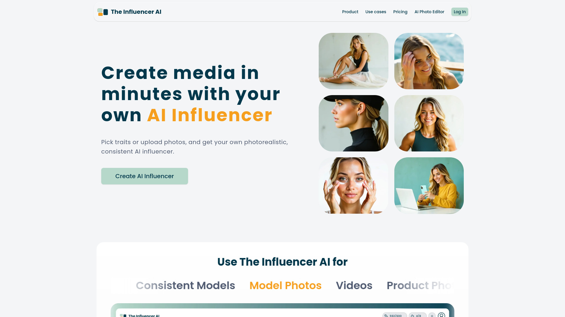 The Influencer AI banner