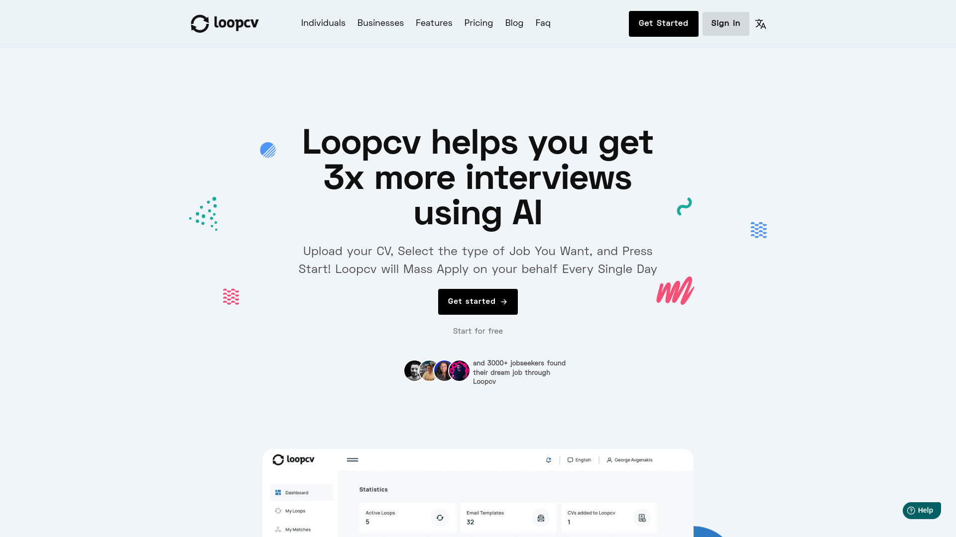 Loopcv banner