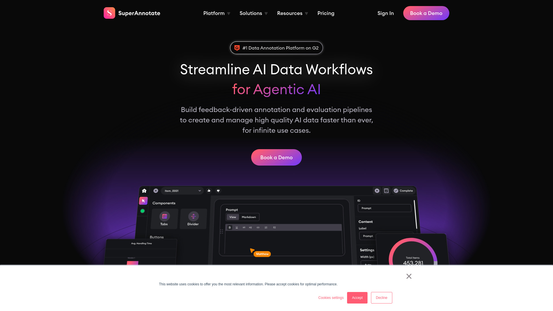 SuperAnnotate banner