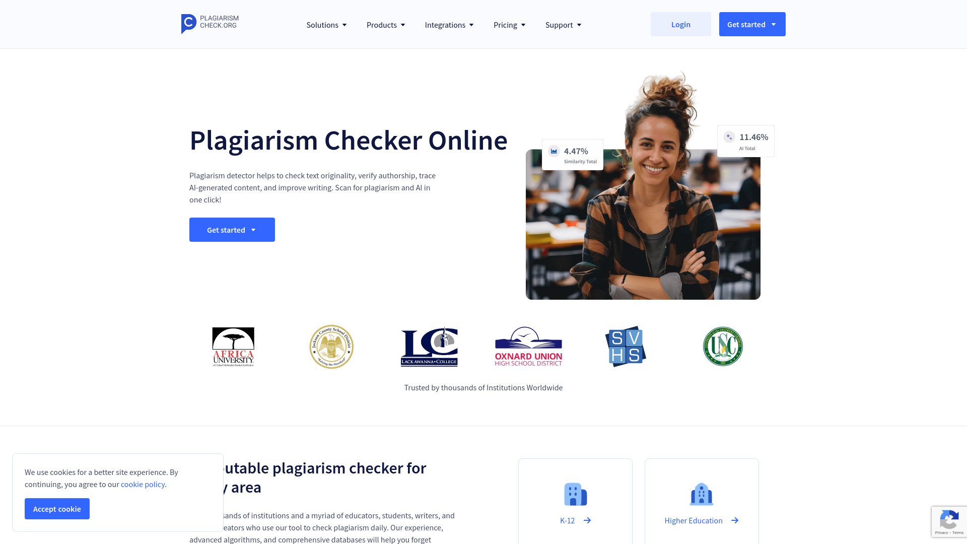 PlagiarismCheck banner