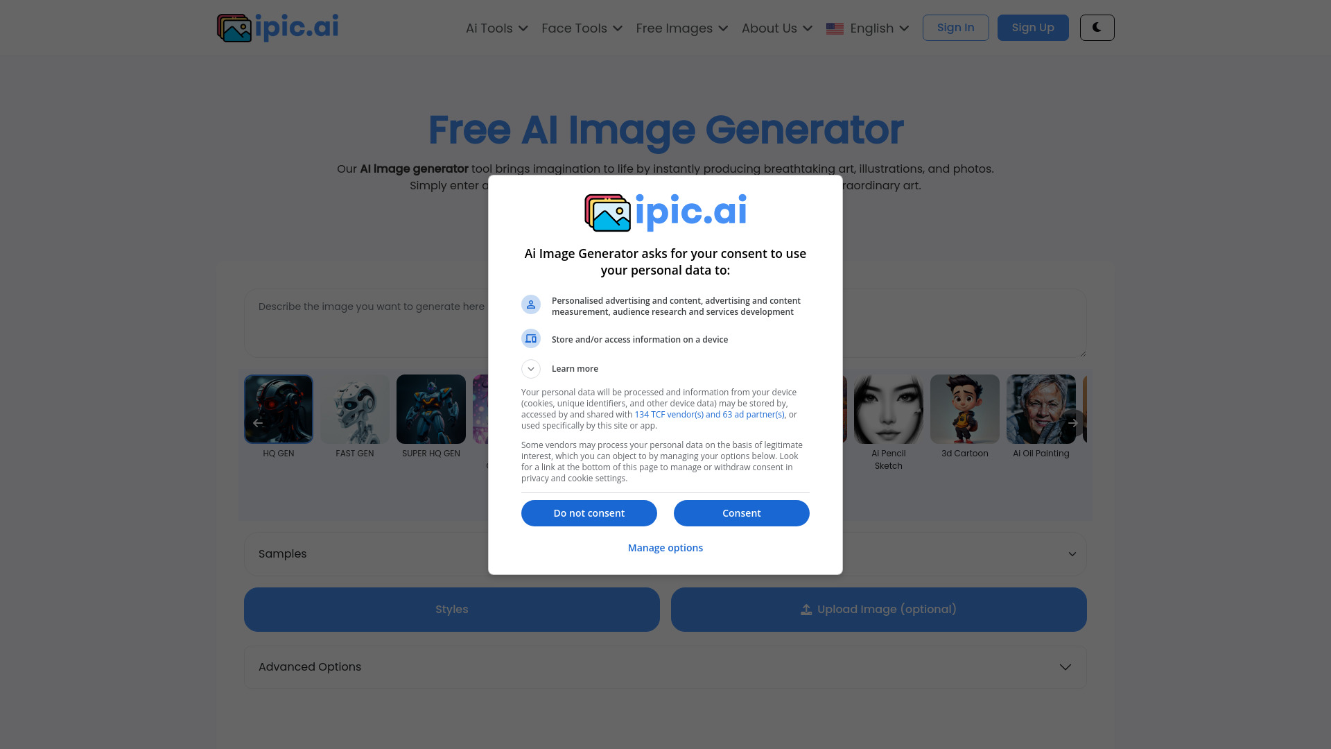 iPic Ai banner