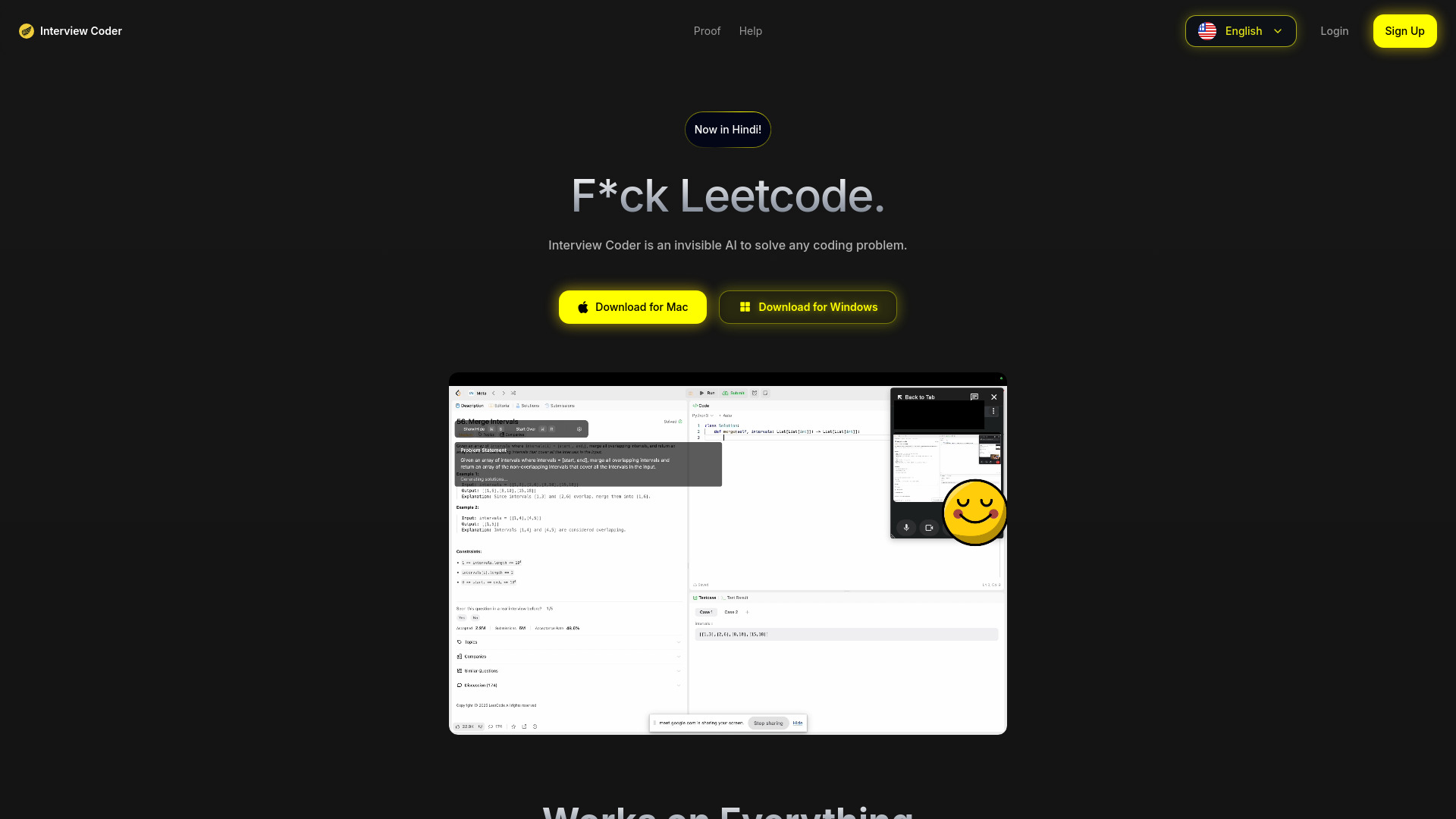 Interview Coder banner