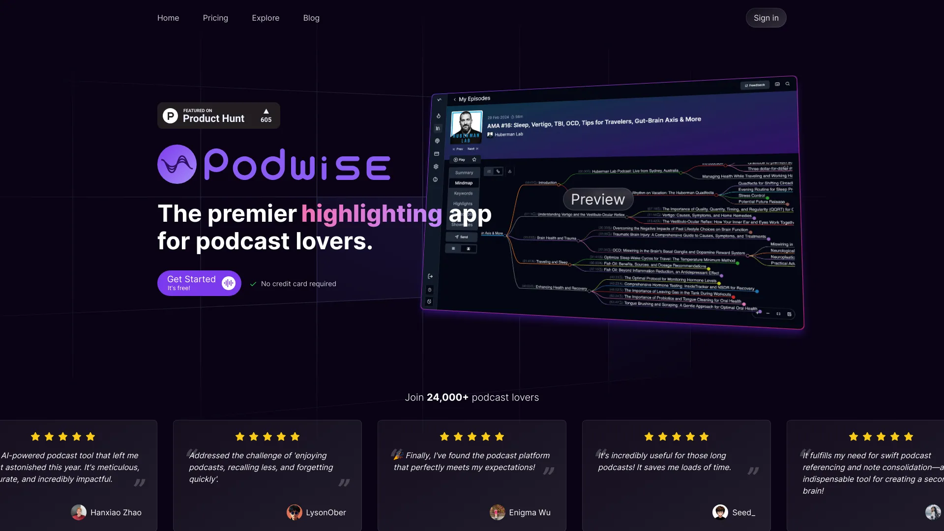 Podwise banner