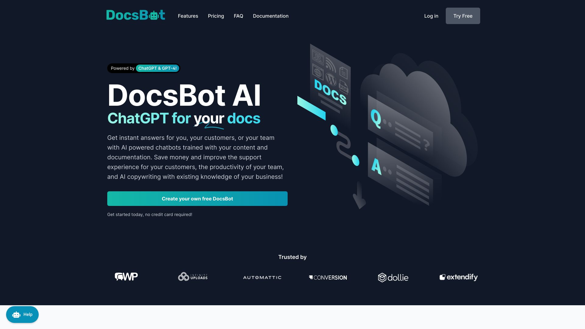 DocsBot banner