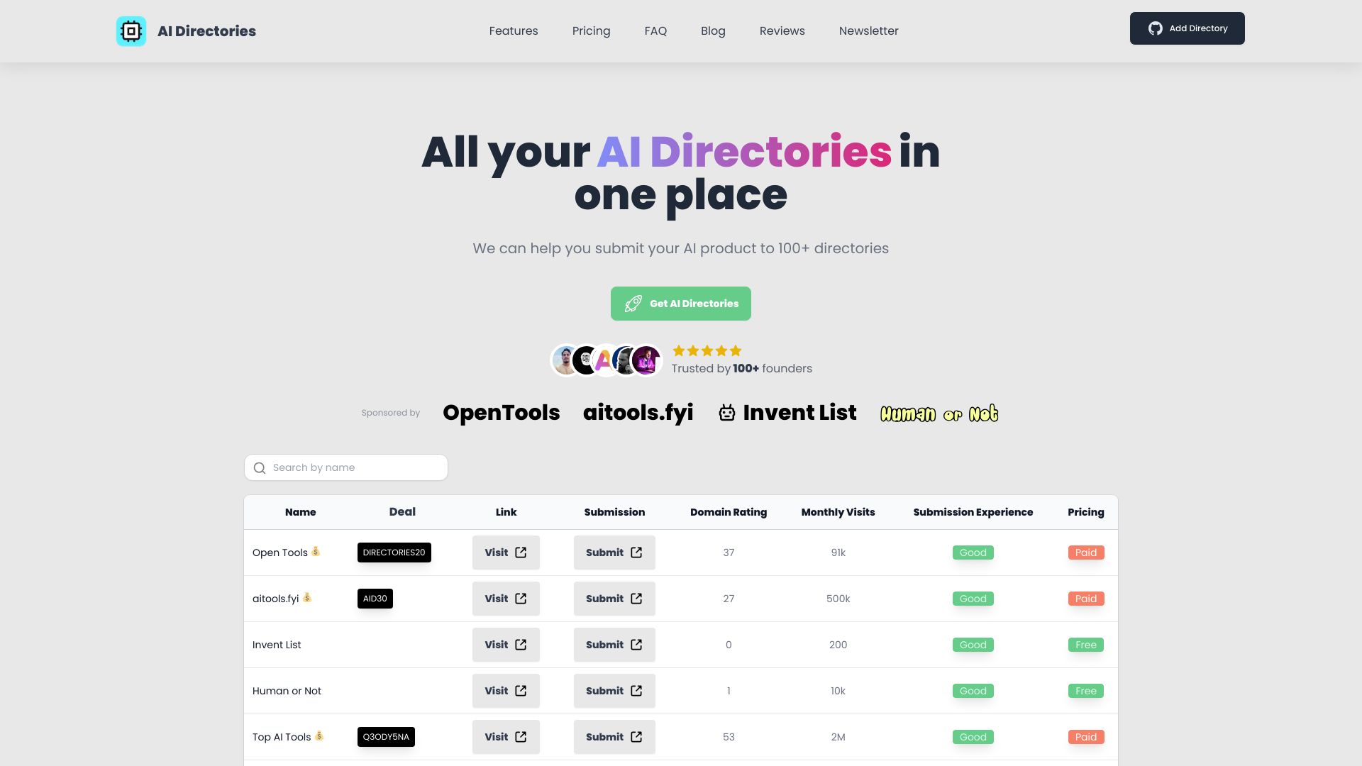 AI Directories banner