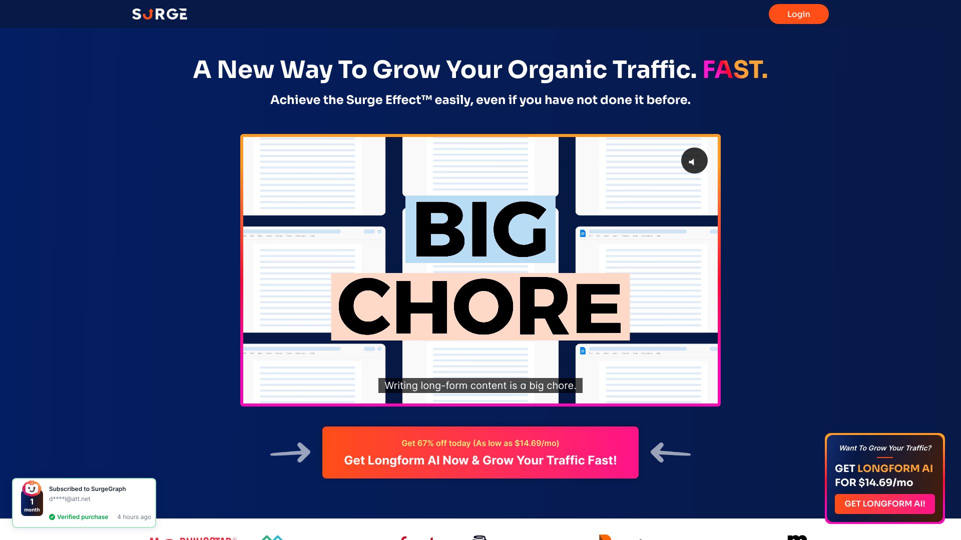 SurgeGraph Vertex banner