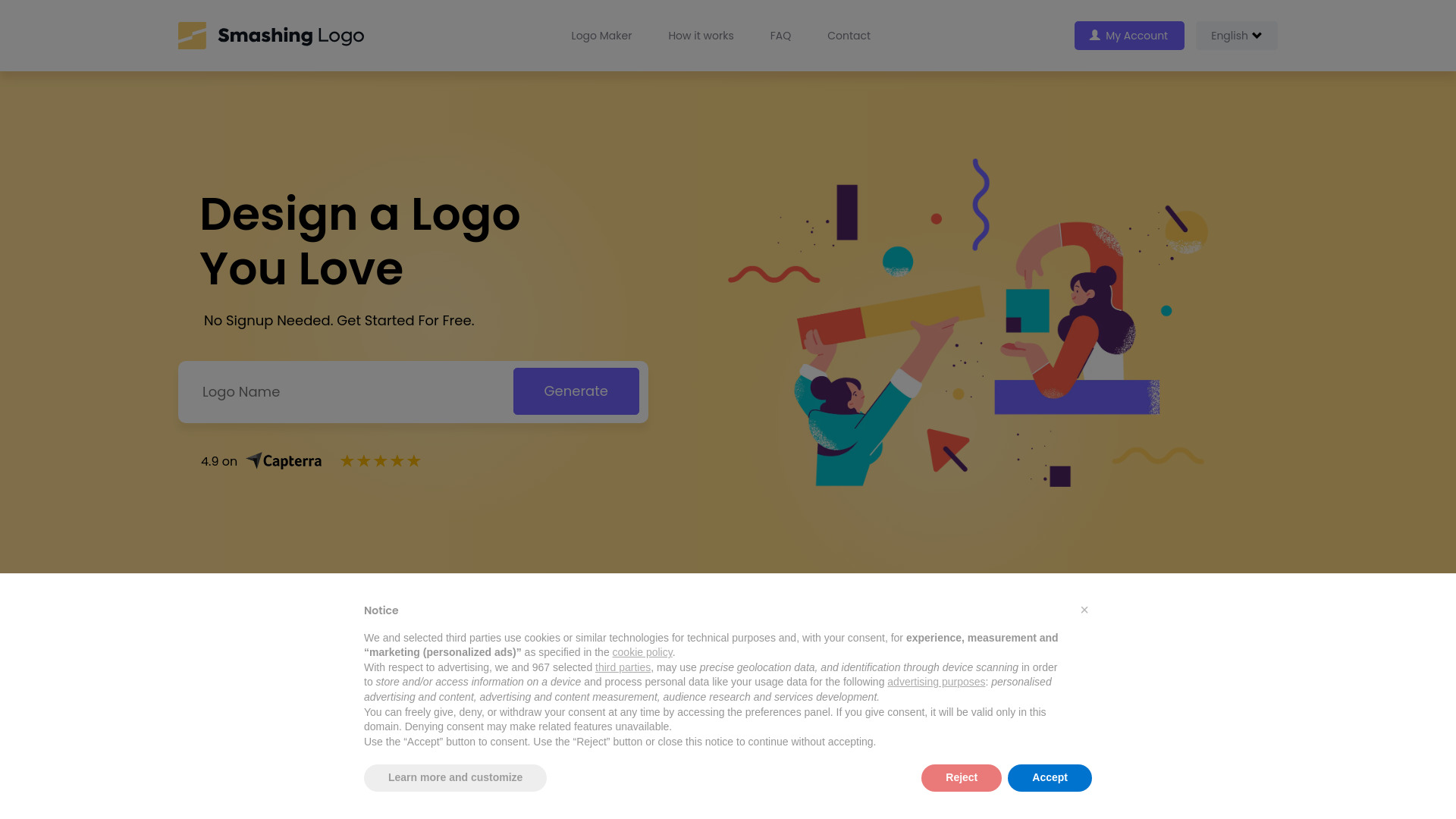 Smashing Logo banner