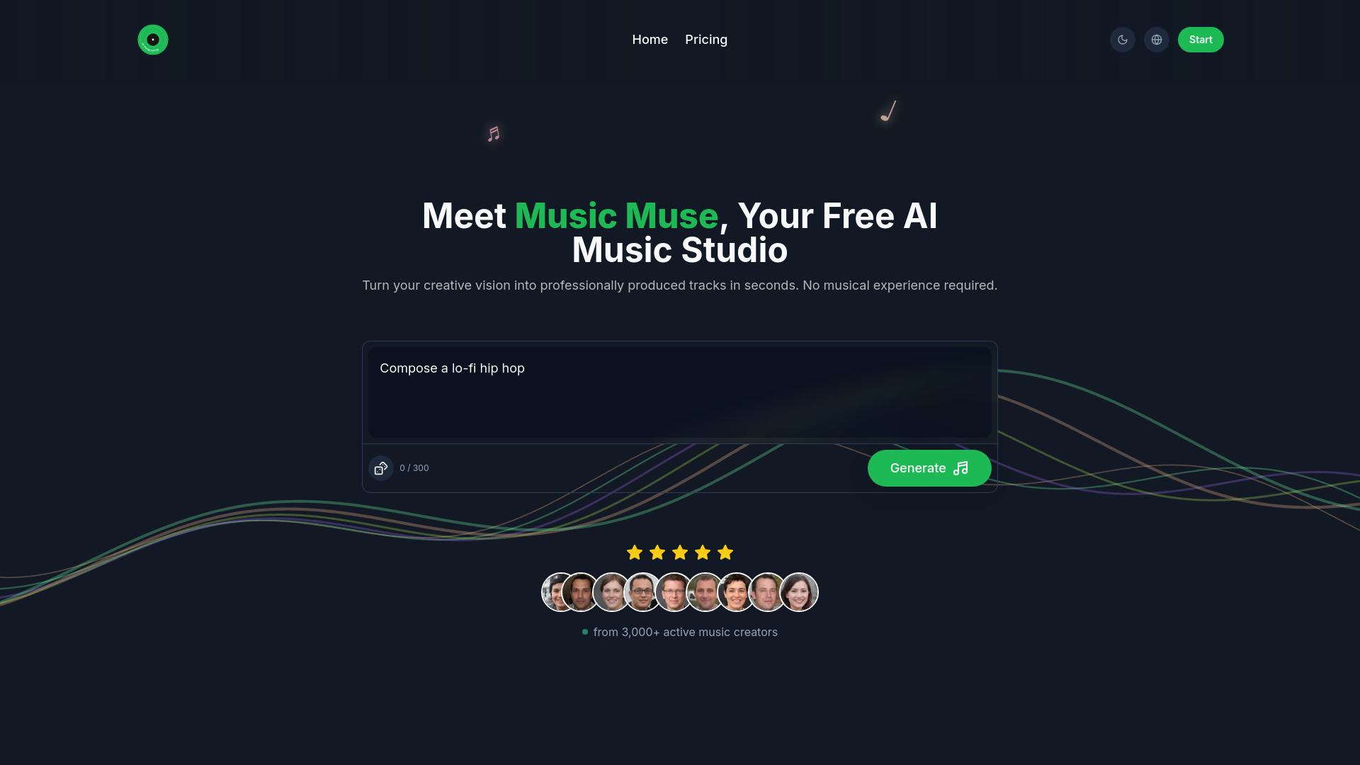 Music Muse banner