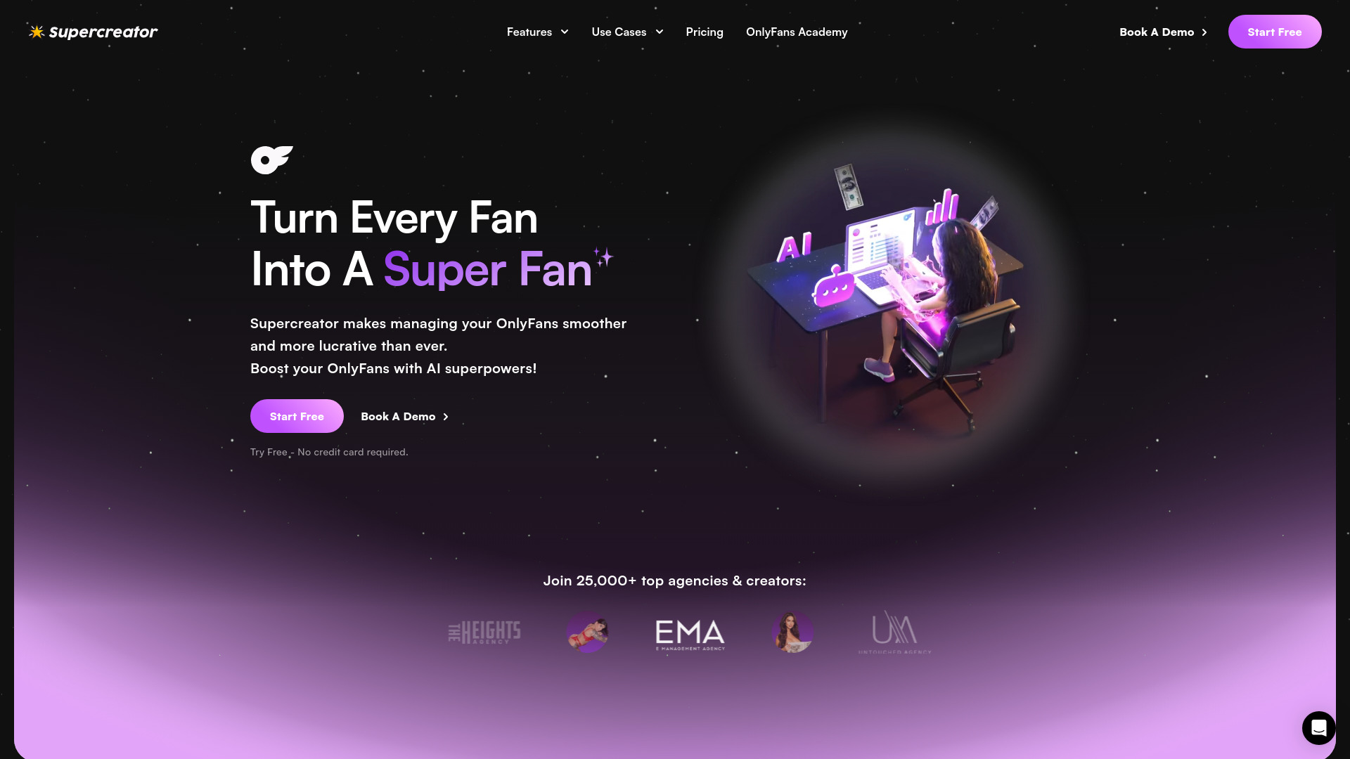 Supercreator banner